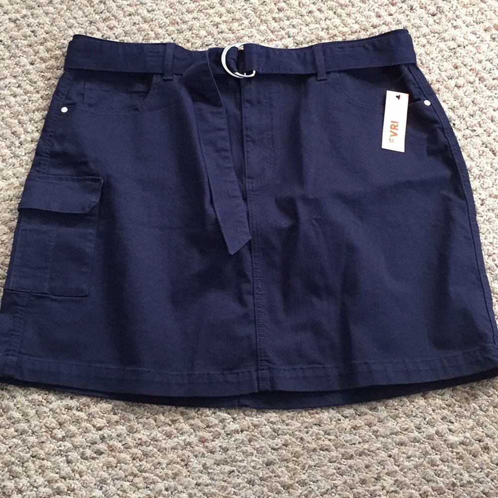 EVRI Belted Utility Skirt Size 18W